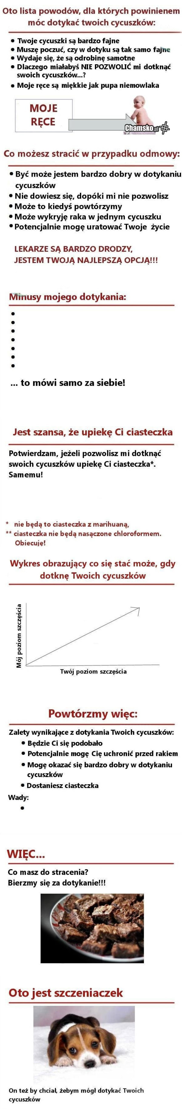 Dotykanie cycków