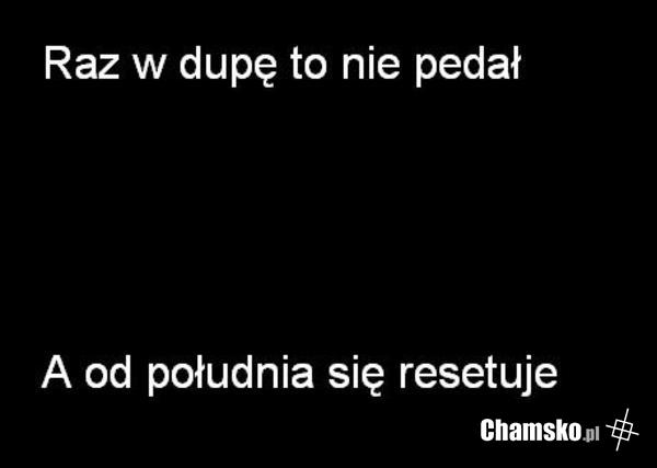 raz nie pedał