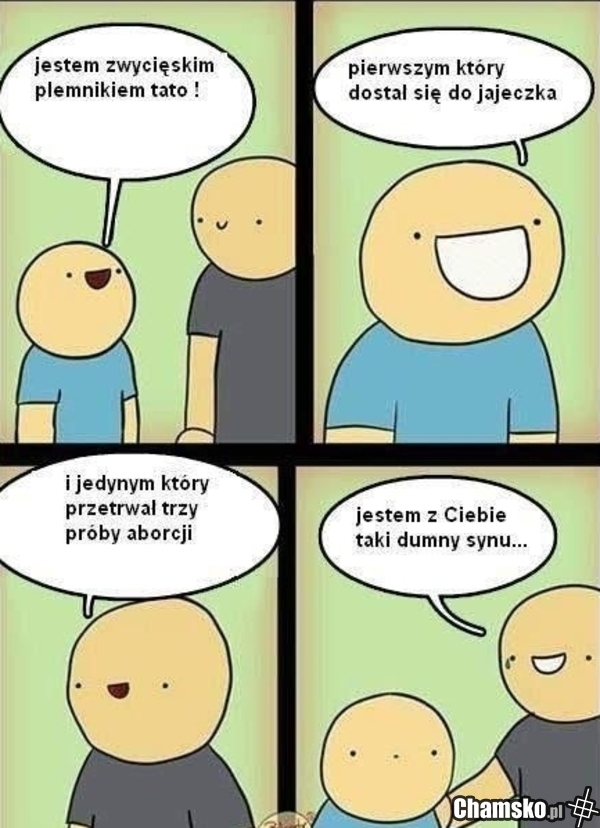 kochający ojciec
