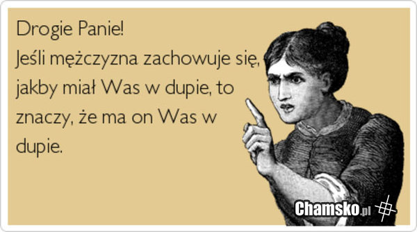Zachowanie facetów