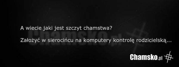 Szczyt chamstwa