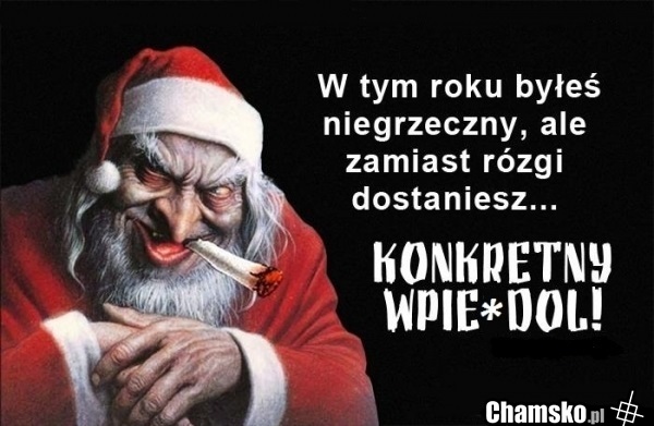 Wpierdol na święta
