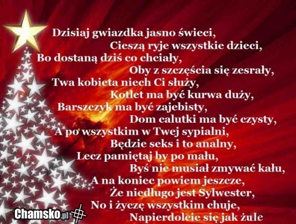 Zajebiste życzenia