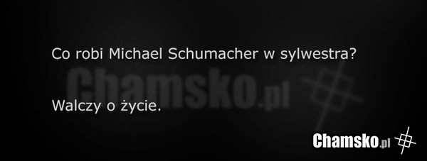Schumacher i sylwester
