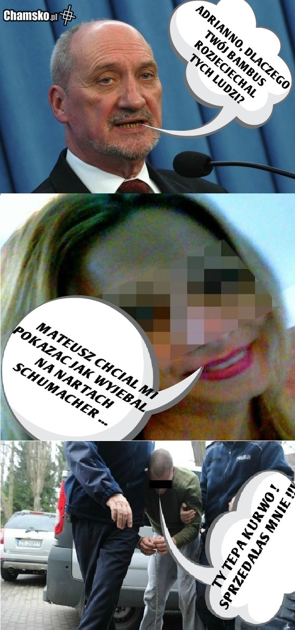 Antek już wie
