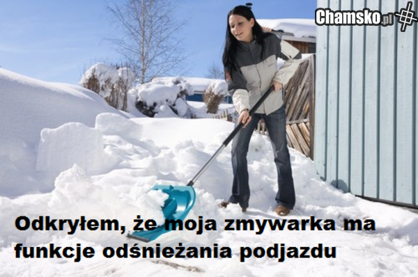 Zmywarko-odśnieżarka