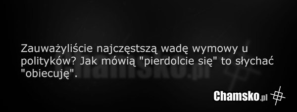 Obietnice polityków