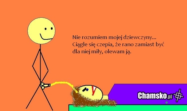 Dziwna dziewczyna.