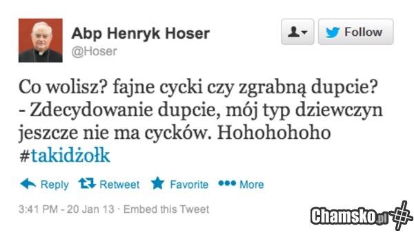 katolski dowcip