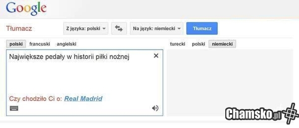 Google się zna !