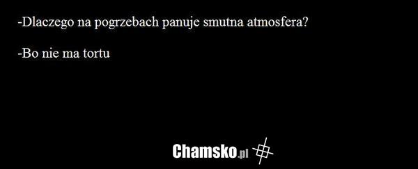 Atmosfera na pogrzebie