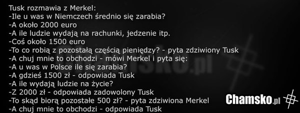 Rozmowa Tuska z Merkel