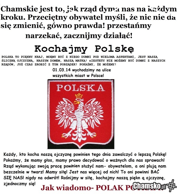 01.03.14 Niech ta data utkwi Ci w pamięci