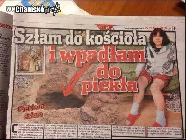 TYmczasem w dorodze do kościoła!