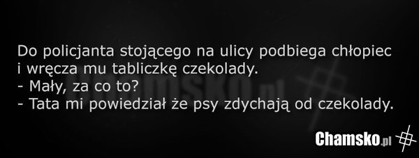 Prezent dla policjanta