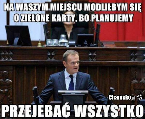 Mądre zdanie Tuska