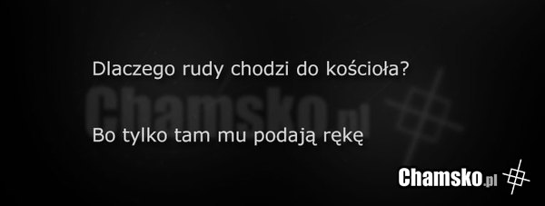 Rudy w kościele