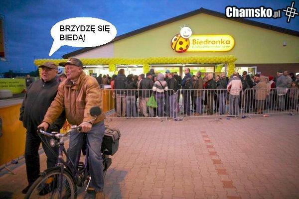 Malina zawsze brzydził się biedy