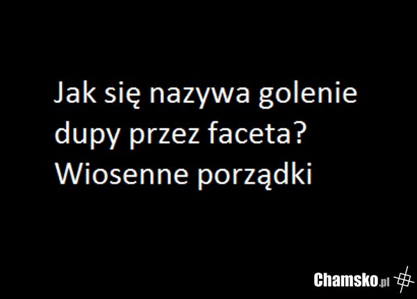 Wiosenne porządki