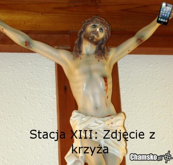 Stacja XIII : Zdjęcie z krzyża