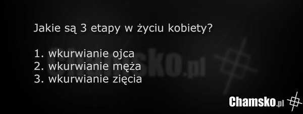 Etapy w życiu kobiety