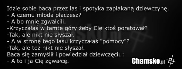 Dziewczynka w lesie