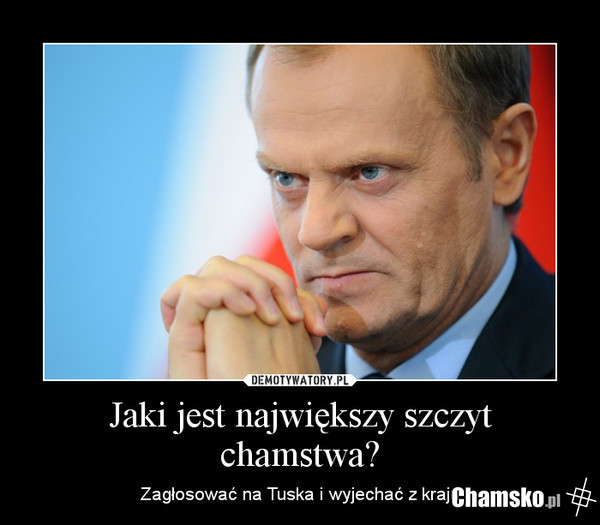 Największy szczyt chamstwa