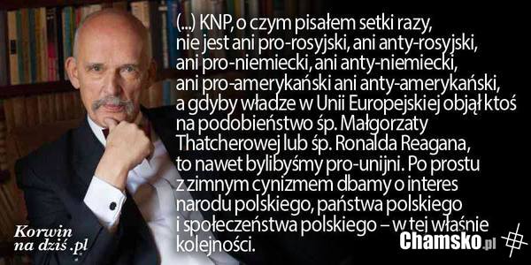 Państwo nie ma przyjaciół, ma interesy!