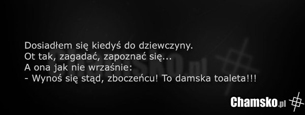 Nieudany podryw