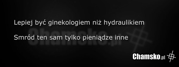 Ginekolog a hydraulik