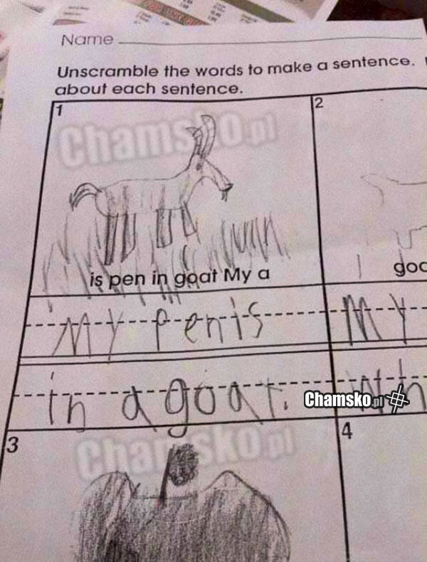 Zadanie na angielskim w Arabii Saudyjskiej