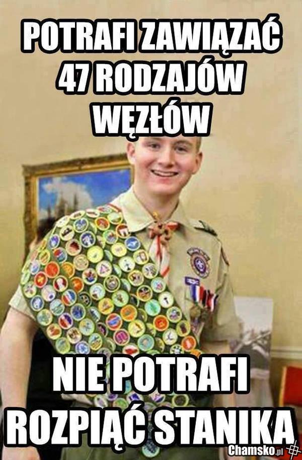 typowe dla harcerza