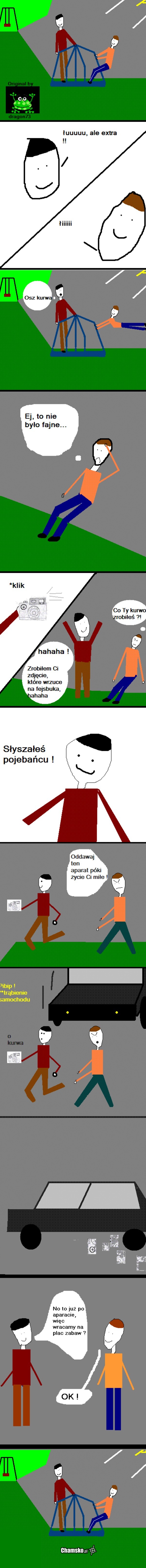 Na placu zabaw
