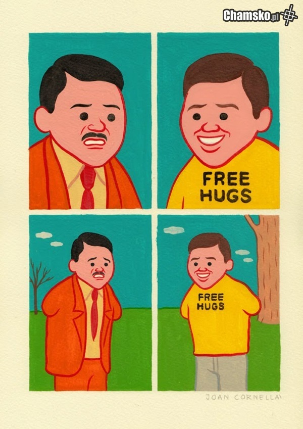 Free hugs