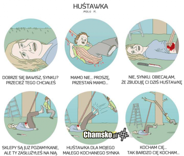 Kochająca matka.