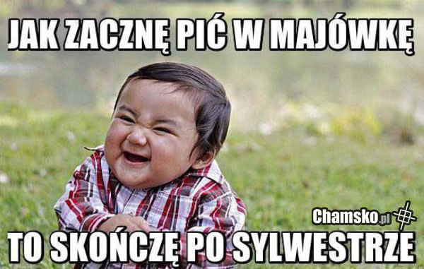 Picie w majówkę