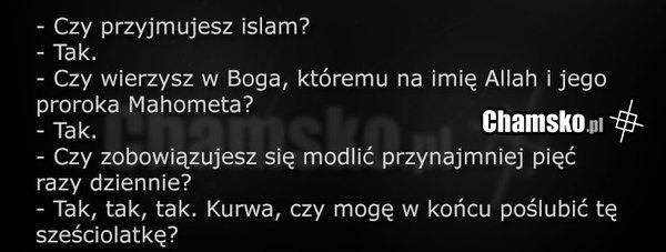 Przejście na islam