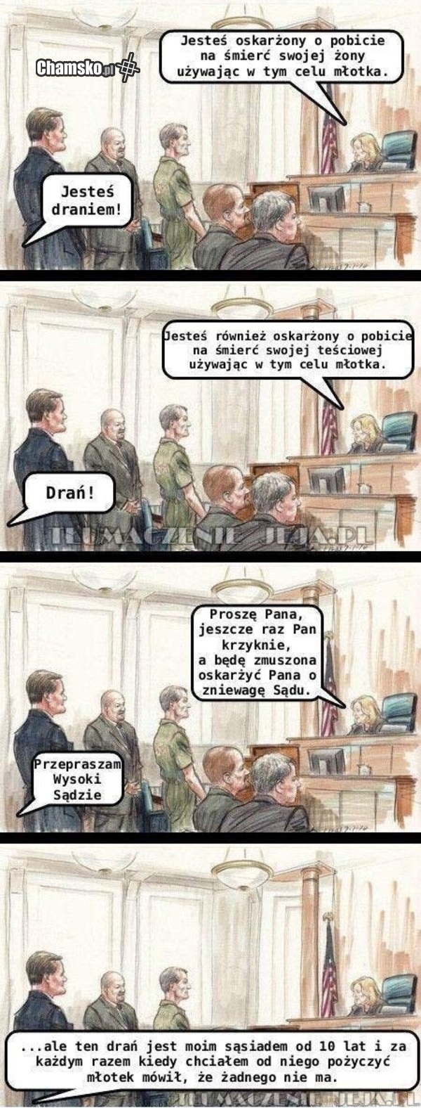 Drań!