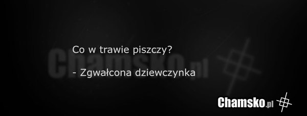Co w trawie piszczy?