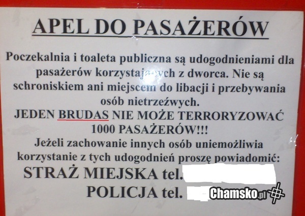 Dworzec Łęczna, Terrorysta ...