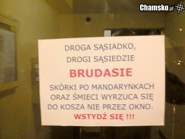 droga sąsiadko...