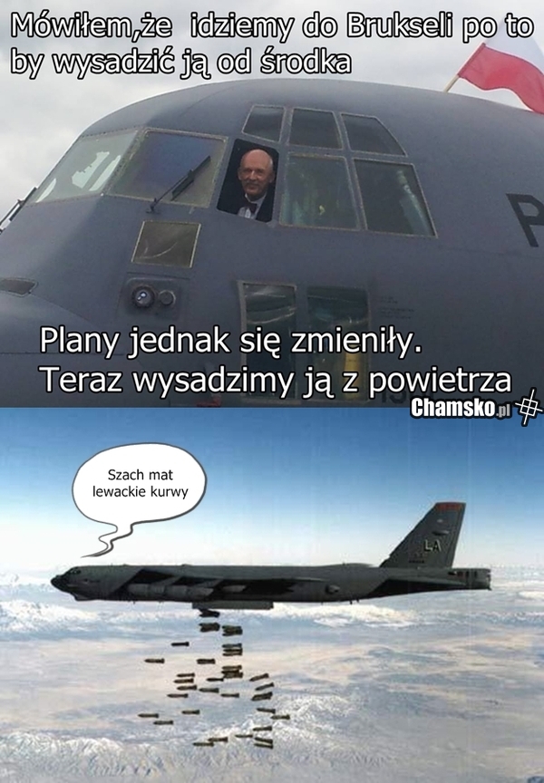 Korwin i pierwsza wizyta w Brukseli
