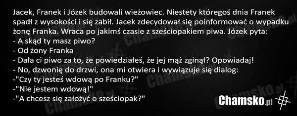Wypadek na budowie