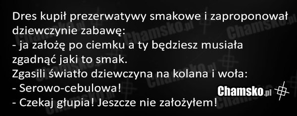 Smakowa prezerwatywa