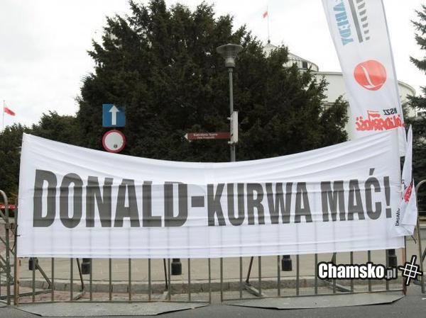 Donald, kurwa mać!