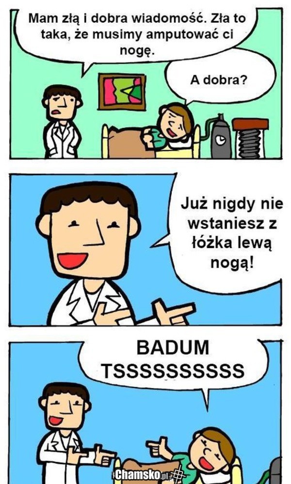 lewa noga