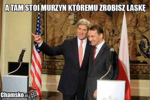 Tam jest murzyn...