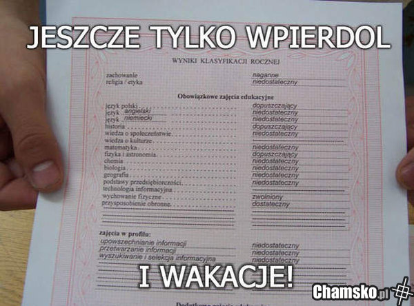 Wakacje