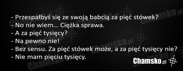 Sex z babcią