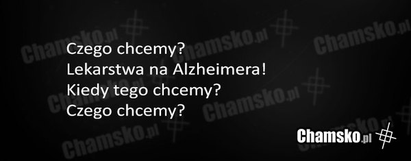 Lekarstwo na Alzheimera